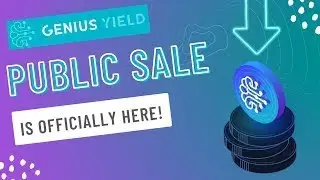 The Genius Yield PUBLIC TOKEN SALE is Finally Here!