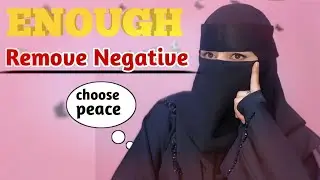How to Delete negative people in your life || apni value banana seekho || ZahraRameez