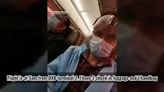 International air travel to India (Dubai to Mumbai flight) during COVID Lockdown 14 July 2020