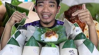 Puas Dapat Melantak 10 Bungkus Nasi Lemak (Mukbang Malaysia)