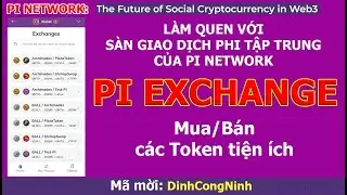 Pi Network: L&agrave;m quen với s&agrave;n giao dịch Phi Tập Trung Pi DEX - chức năng EXCHANGE