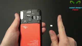Itel P33 Insert The SIM Card
