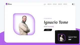How To Make Modern Design Landing Page In Html Css JavaScript