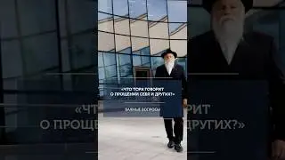 Важные вопросы. Раввин Александр Борода. #раввин #мудрость #иудаизм #евреи #прощение #обиды