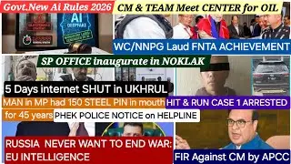 NAGAMESE NEWS 11 February 2026LATEST KHOBOR 