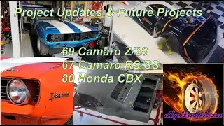 Обновления проектов Camaro Z/28 67 Camaro RS SS и Honda CBX 80