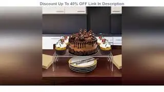 Best Review Sorbus Acrylic Monitor Stand, Clear Laptop Riser, Computer Desktop Stand, Desk Display