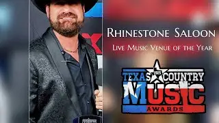 Rhinestone Saloon Wins Live Music Venue of the Year | Texas Country Music Awards 2025