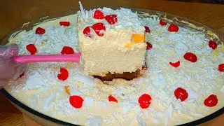 افضل تحليه لموسم المانجو🥭ياله نعمل كيك المانجو المتدلعه 😋باسهل وأبسط طريقه اوام اعمليها