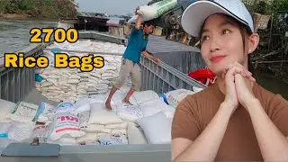 Extreme Pressure Loading Rice on My Boat!