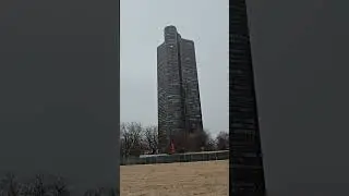 Early Morning Ohio Street Beach Downtown Chicago
