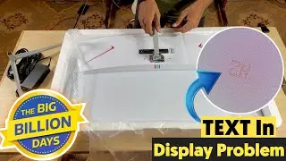 Zebronics 32 inch Curved Monitor Display Problem | ZEBRONICS AC32 Monitor Unboxing & Installation