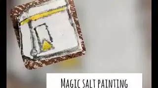 Magic salt paint