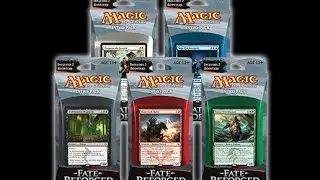 UNBOXING - MTG Fate Reforged All 5 Intro Packs!
