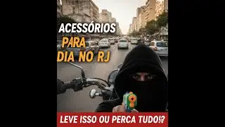 ACESSORIOS PRO DIA A DIA DE MOTO NO RJ + DICA BONUS