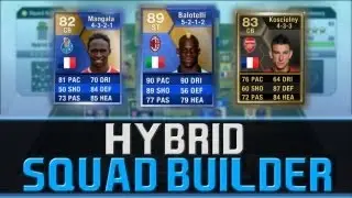 850k Hybrid Team Ft. TOTS Balotelli/Mangala | FIFA 13 Ultimate Team | Squad Builder #29