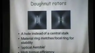 Laser trapping and manipulation , Lec. IV - H. Rubensztein-Dunlop