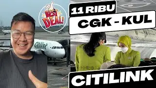 Less than USD 1, Jakarta - Kuala Lumpur with CITILINK INDONESIA
