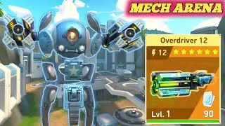 Max Surge Gameplay with Overdriver 12 - Mech Arena