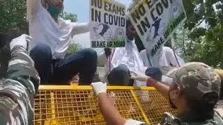 On the behalf of @nsui  nsui activists are detained by police for raising voice of students