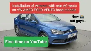 Rear AC installation on Volkswagen Ameo/Polo/Vento | VW trendline modifications |