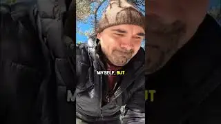 Camping in February with gun shots in the background #camping #shotgun #wintercamping