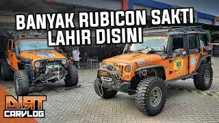 GARAGE TOUR: BENGKEL SPESIALIS JEEP JK - JCU BUILT | DIRT CARVLOG #243