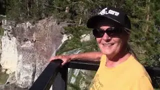 BEAUTIFUL PAULINA FALLS, CENTRAL OREGON - With Kathleen Rasmussen And Husband Norm Rasmussen