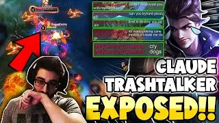 One Trick Claude Exposed LIVE! | Saber | Mobile legends | MobaZane