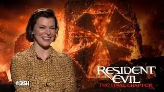 ANDREW FREUND DISHES WITH THE CAST OF 'RESIDENT EVIL: THE FINAL CHAPTER'