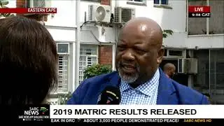 2019 Matric Results Released | Eastern Cape matric results up by 5.9%