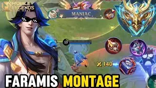 FARAMIS HIGHLIGHTS GAMEPLAY 2024 | MANIAC & TRIPLE KILLS MONTAGE| INSANE MAGE DAMAGE BUILD