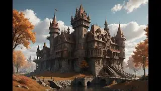 Autumn Fantasy Castle &ndash; 3 Hours of Relaxing Ambience / DARK DISTOPYAN