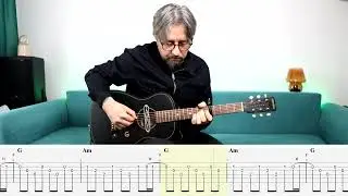 Travis Scott - HIGHEST IN THE ROOM | Easy Guitar Tab (Main Theme)