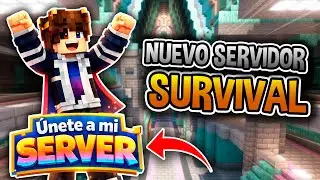 ✅ ABR&Iacute; mi NUEVO SERVIDOR Survival para MINECRAFT PE 1.21.131🤩MI SERVER DE MINECRAFT (Java & Bedrock)