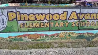 Pinewood Elementary School mural