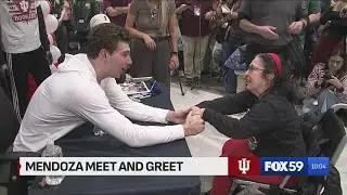 Hoosier Nation turns out to greet IU star QB Fernando Mendoza following CFP Championship win