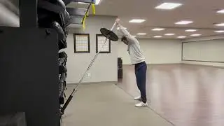 Landmine Rotational Jump and Punch