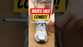 Shoes lace combo! #athleticshoes #sneakers #shorts