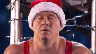 Professor Splash Performer Attempts High Diving Christmas Stunt Americas Got Talent