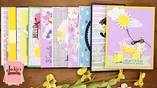 10 Cards, 1 Kit | Spellbinders March Card Kit 2022 | Have a Springy Day