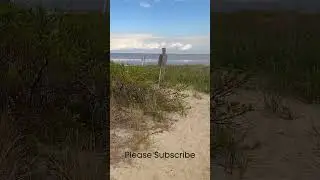 Walking Onto Slaughter Beach Delaware #shorts, #delaware, #beach
