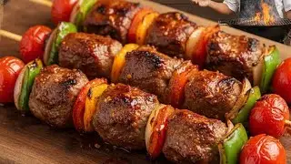 Barbeque Mutton Kebab | Mutton Shashlik | Recipes for Barbecue | BBQ With Mr. Foodie | Get Curried