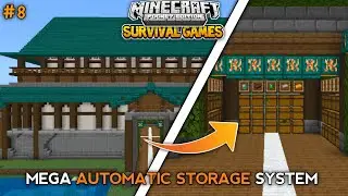 I Built a MEGA Auto Storage System! &mdash; Minecraft Survival Episode 8