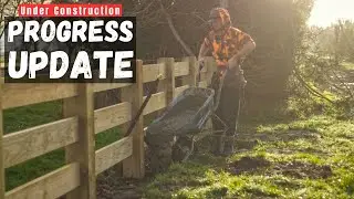 Watch the Progress on Our Epic New Post & Rail Fence (Part 2)  | WaikatoSheds.co.nz
