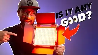 Is This The BEST Starter LED Light For YouTube? | NEEWER RGB 480 REVIEW + Neewer iOS App DEMO