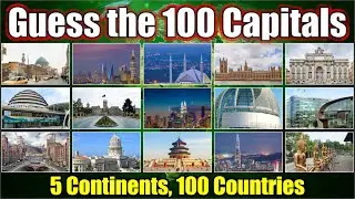 World Capitals Quiz 2026 🧠 | Can You Score 100/100? | Global Trivia Hub