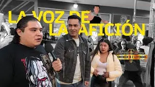 Entrevistamos a la afición de Lucha Libre en el Homenaje a dos leyendas