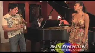Karlyn Bayot  w/ Saxophonist Ner de Leon and Tateng Katindig on Piano (High Quality)