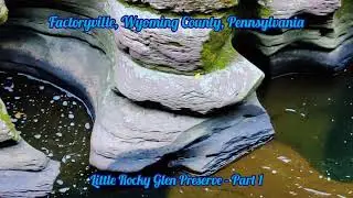 Little Rocky Glen Preserve - Part 1, Factoryville, Wyoming County, Pennsylvania, USA.